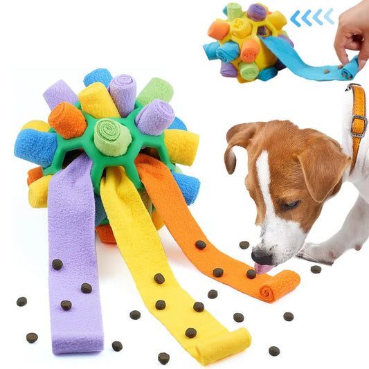 Interactive Skills Feeder Chew Dog Sniffing Toy for Small Medium Dogs