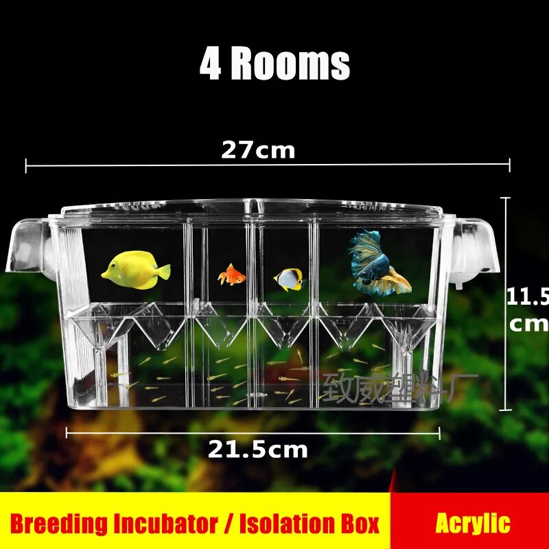 Self-Floating Fish Hatchery Box Fish Tank