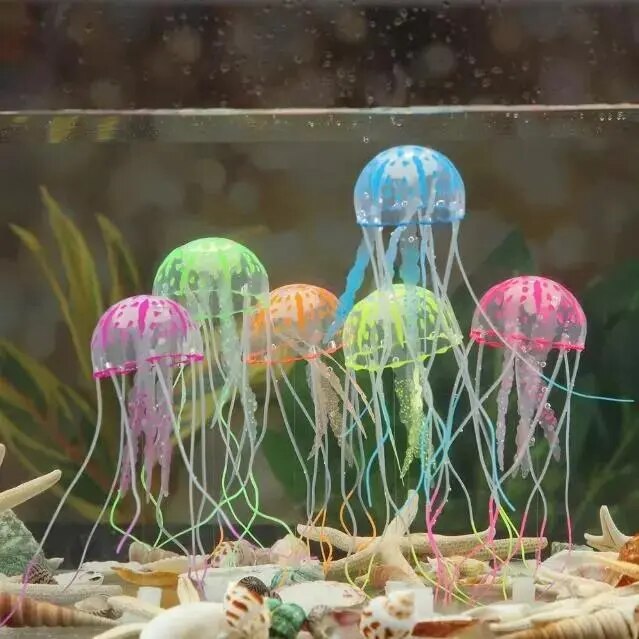 Glowing Effect Artificial Jellyfish