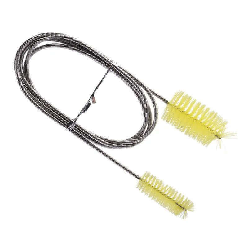 Aquarium Cleaning Brush Stainless Steel Flexible Bent Tube