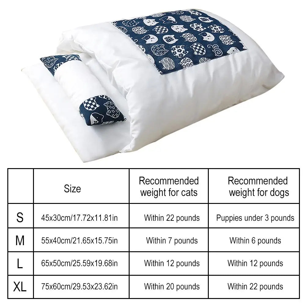 Pet Bed Cave Sleeping Bag