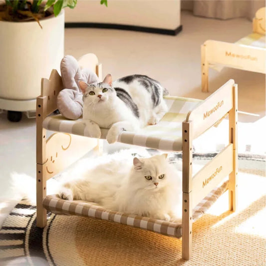 Kitten Durable Wood Frame