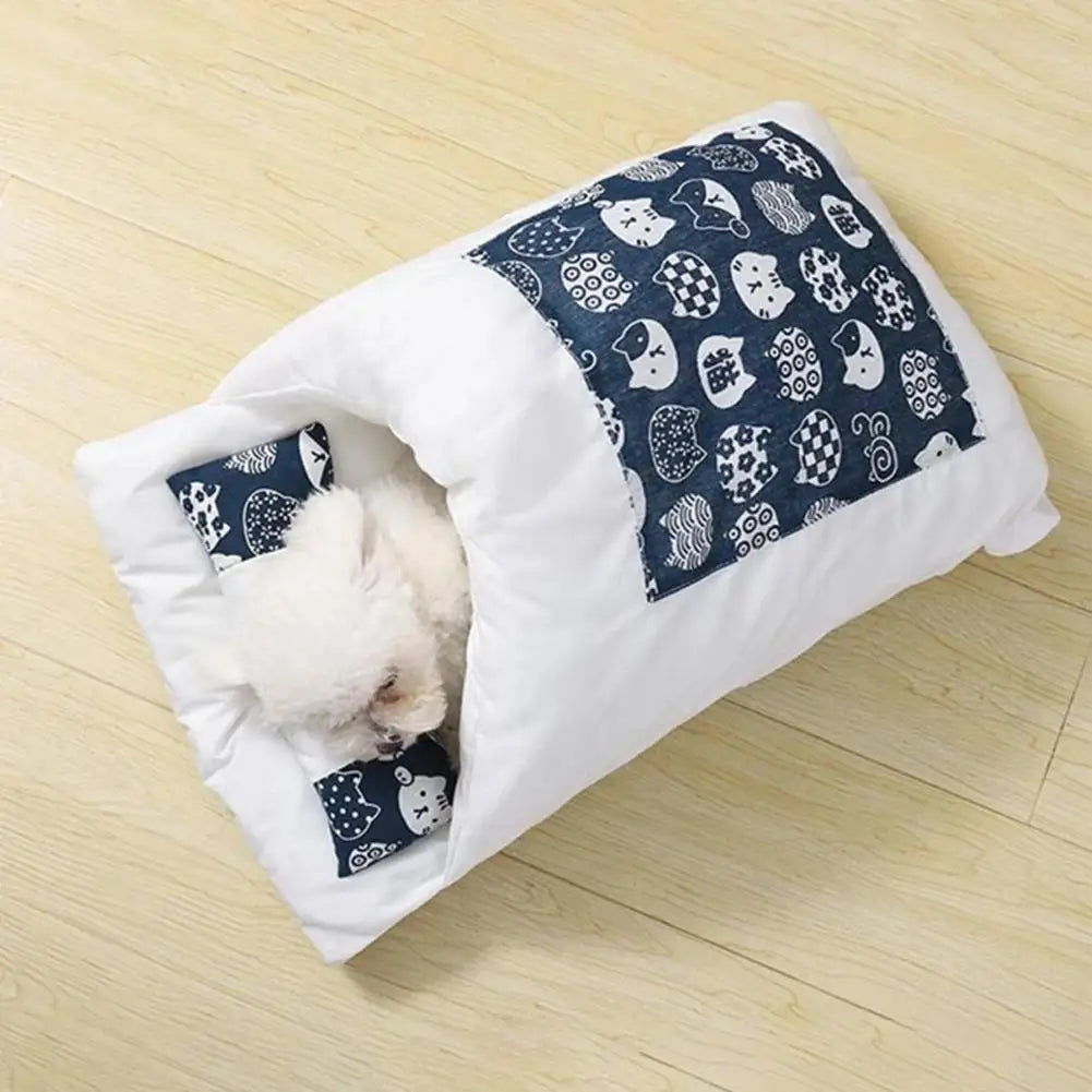 Pet Bed Cave Sleeping Bag