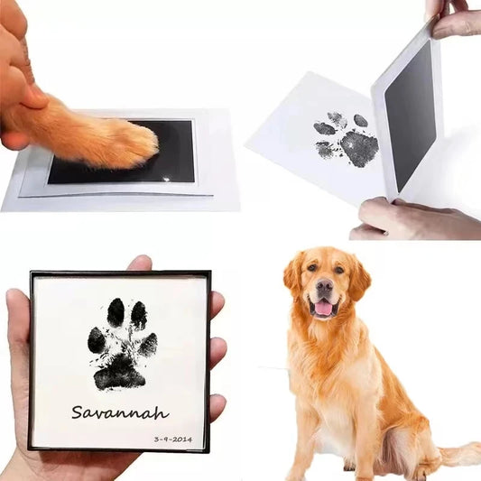 Pet Dog & Cat Paw Print Ink Set