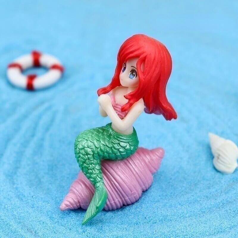 Cute Mermaid Figurines for Aquarium