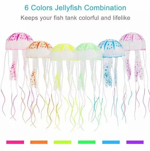 Glowing Effect Artificial Jellyfish